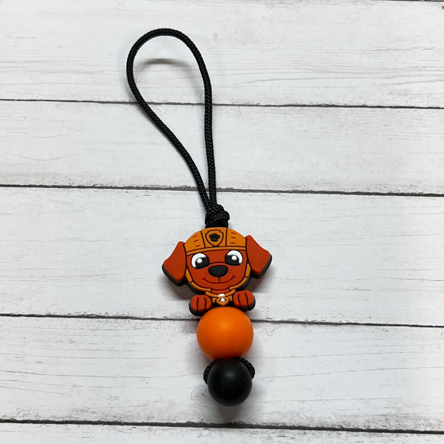 Water Dog Zipper Charm